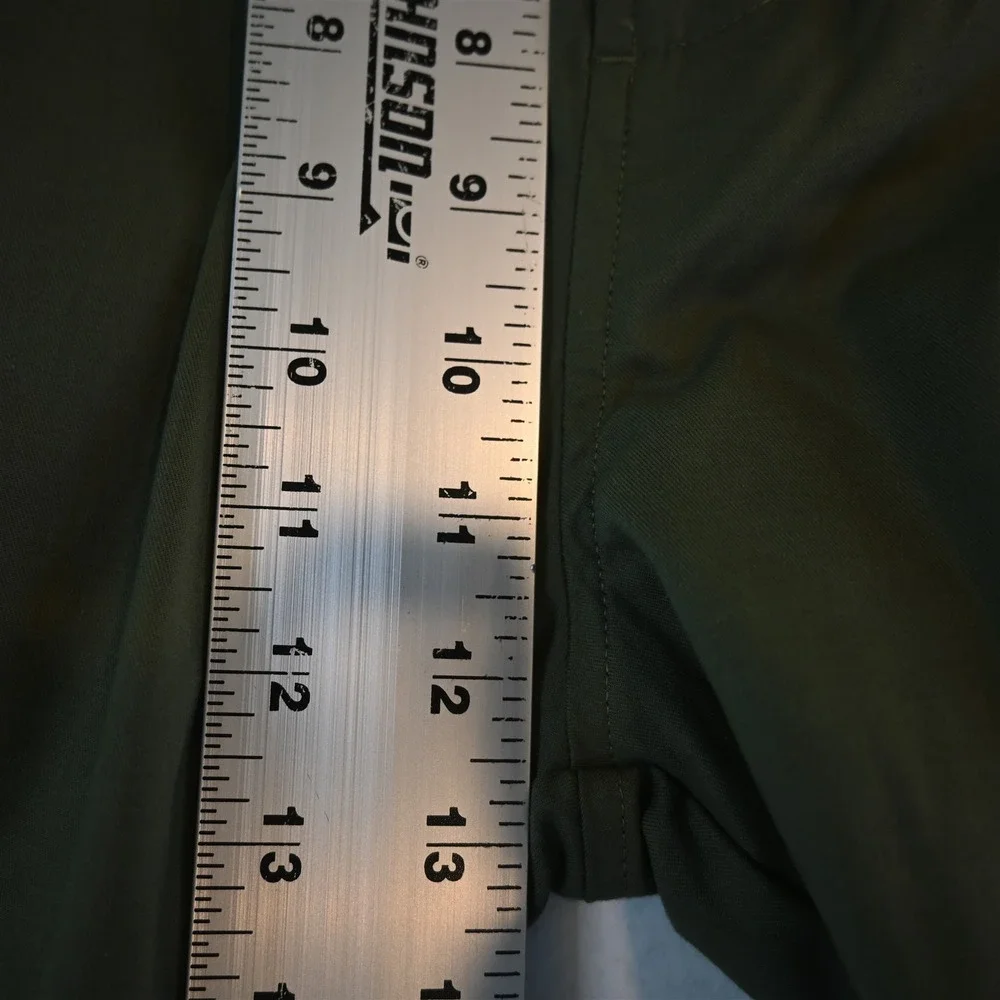 adidas 40x32 Green Performance Straight 5 Pocket Golf Mens Pants